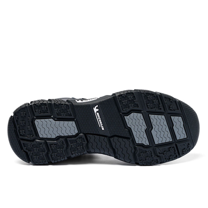 Botín Caña Alta Hombre Negro Gris Michelin Df08