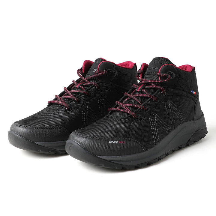 Botín Caña Alta Negro y Purpura Mujer Michelin Dr37