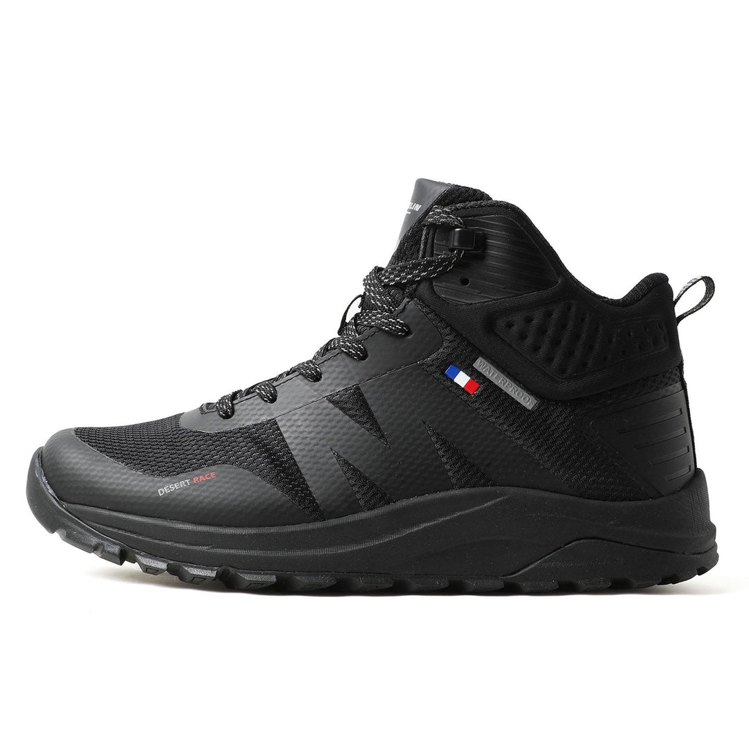 Botín Outdoor Impermeable Alta Hombre Negro Michelin Dr39