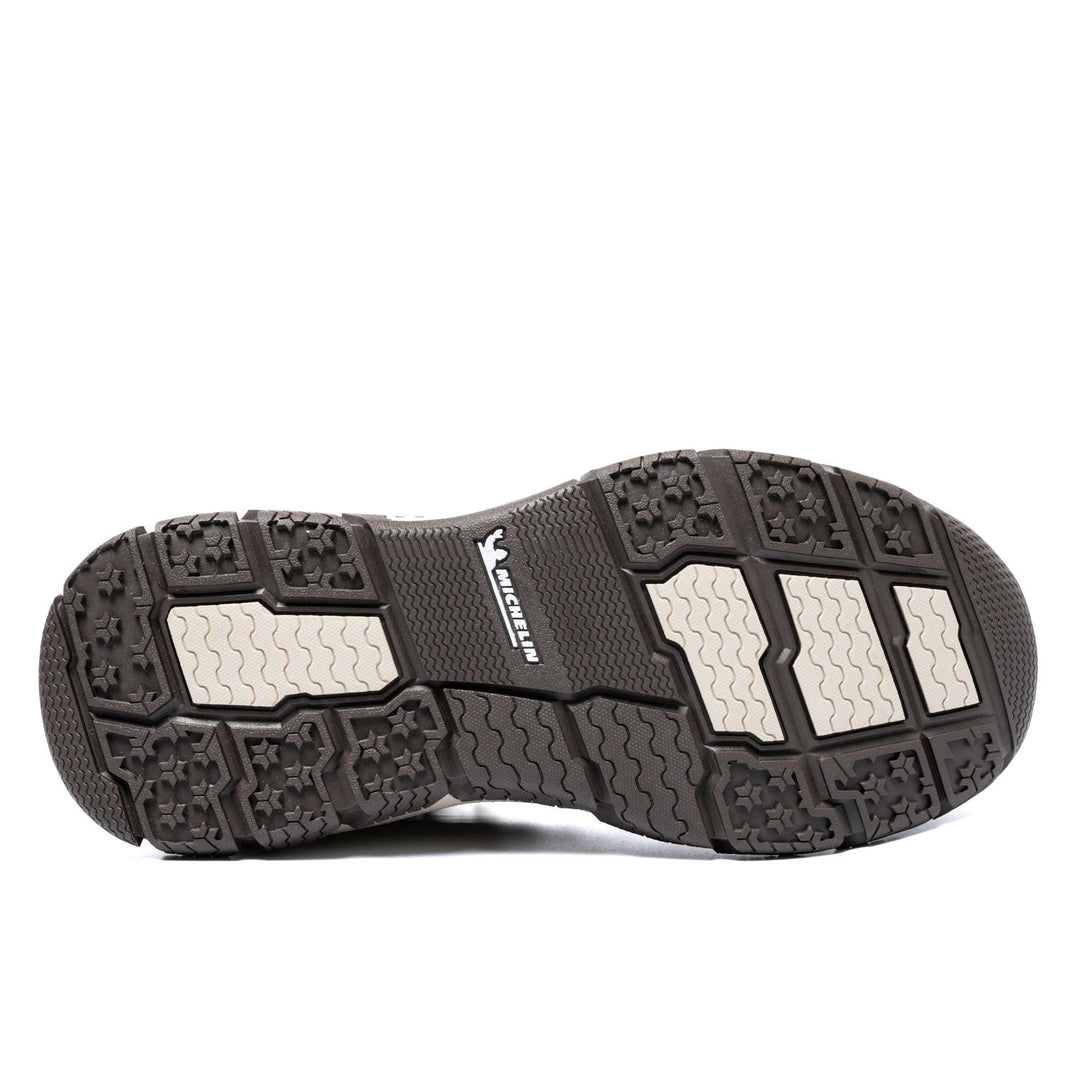 Botín Caña Alta Hombre Café Camel Michelin Df08