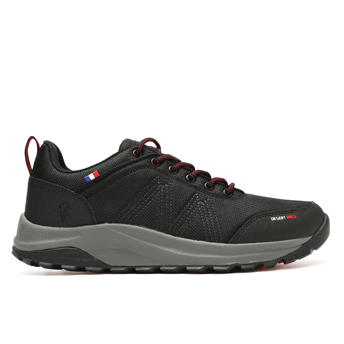 Zapatillas Trail Running Hombre Negro Y Rojo Michelin Dr36
