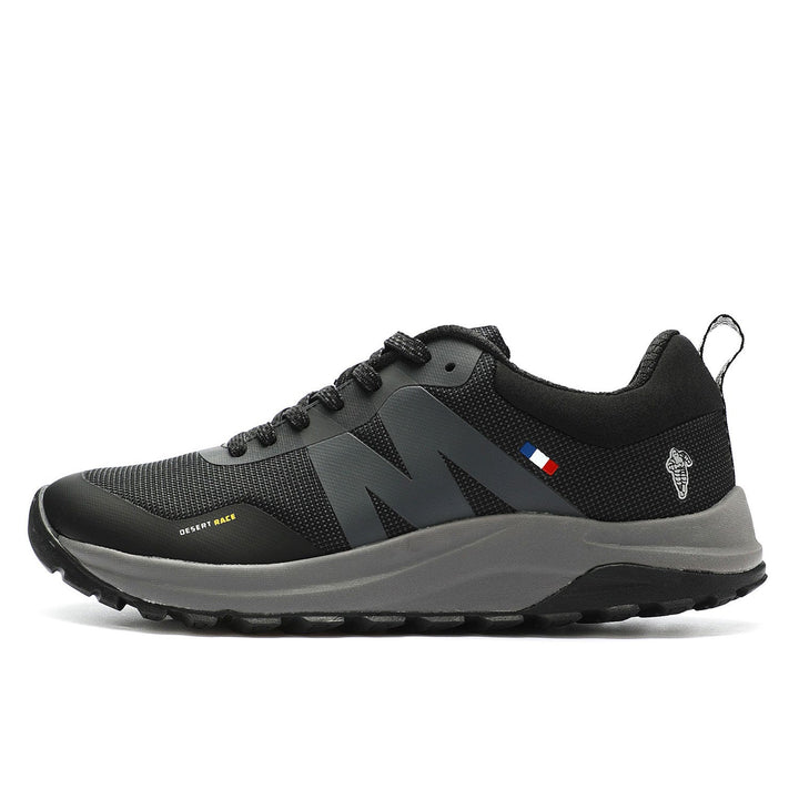 Zapatillas Trail Running Hombre Negro Gris Michelin Dr40