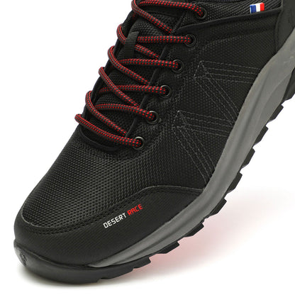 Zapatillas Trail Running Hombre Negro Y Rojo Michelin Dr36