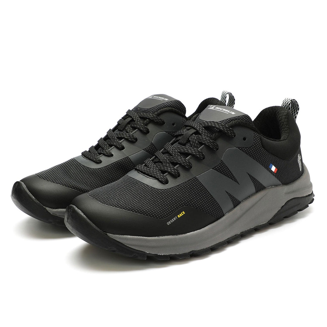 Zapatillas Trail Running Hombre Negro Gris Michelin Dr40
