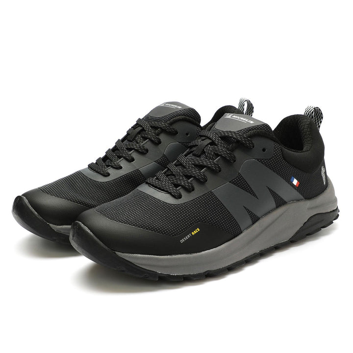 Zapatillas Trail Running Hombre Negro Gris Michelin Dr40