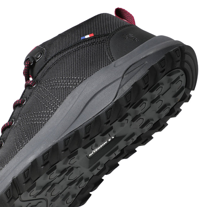 Botín Caña Alta Negro y Purpura Mujer Michelin Dr37