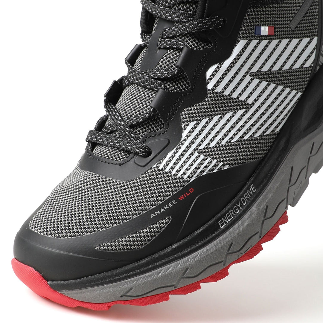 Botín Impermeable Caña Alta Hombre Gris Negro Michelin Aw06