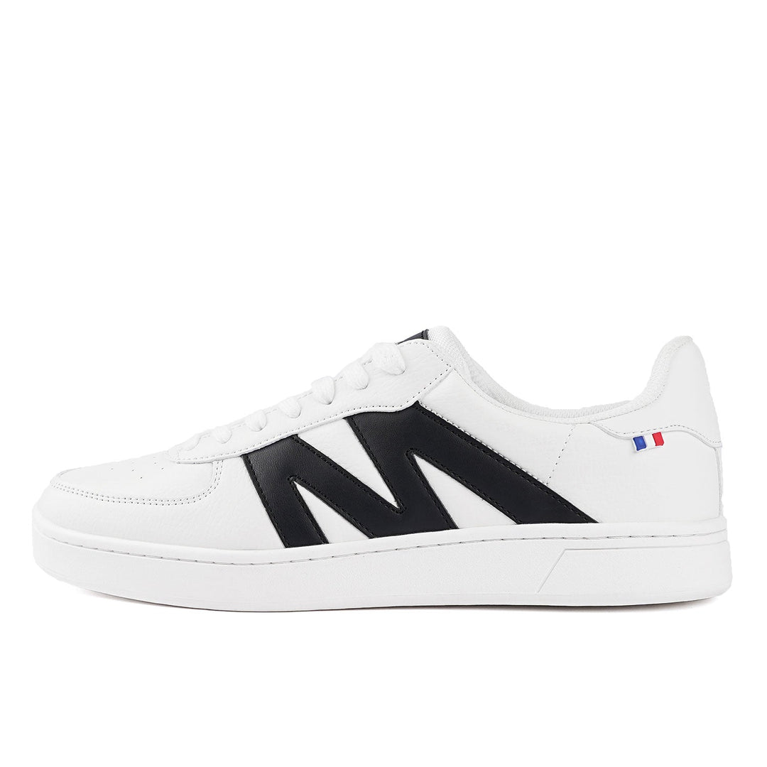 Zapatilla Urbana Blanco Negro Para Mujer Michelin Mujer Ps20