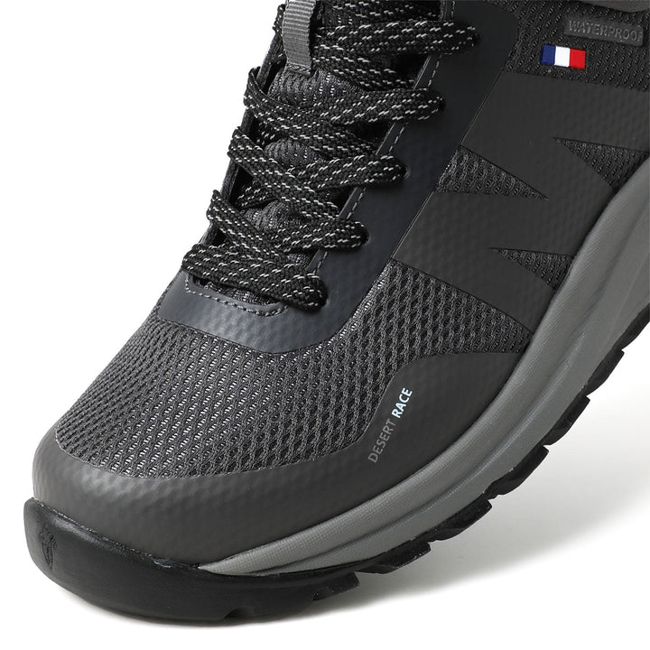 Botín Outdoor Impermeable Caña Alta Mujer Gris Michelin Dr39