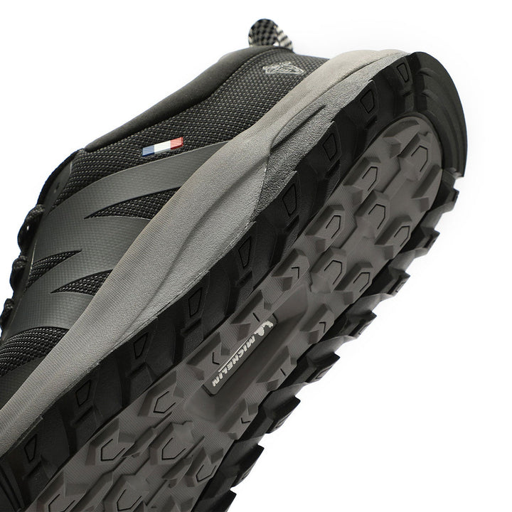 Zapatillas Trail Running Hombre Negro Gris Michelin Dr40