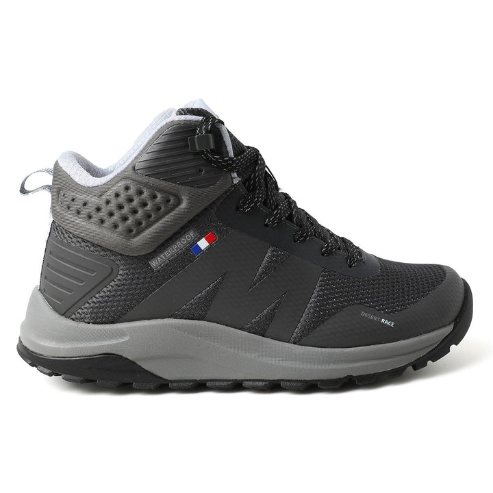 Botín Outdoor Impermeable Caña Alta Mujer Gris Michelin Dr39