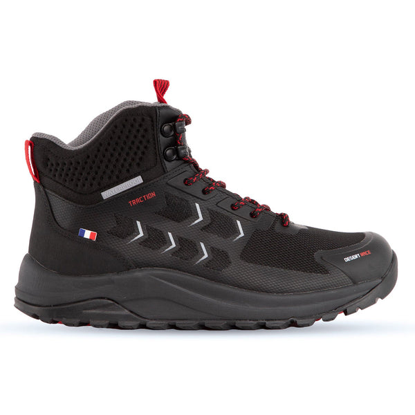 BOTIN OUTDOOR WATERPROOF MUJER NEGRO ROJO MICHELIN FOOTWEAR DR21