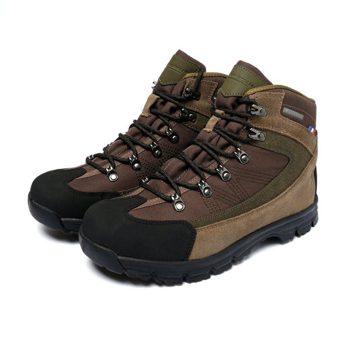 BOTIN OUTDOOR WATERPROOF MUJER KHAKI NEGRO MICHELIN FOOTWEAR LX13