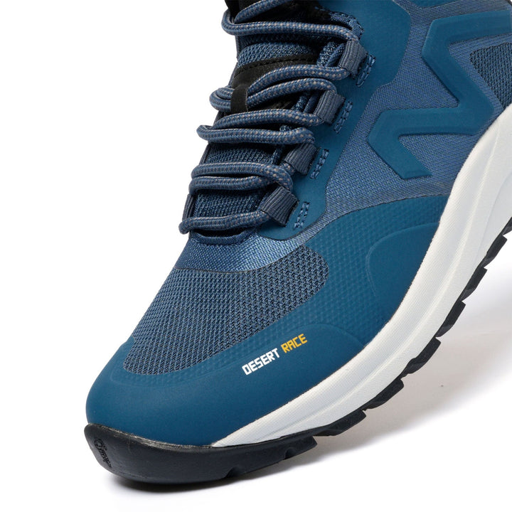 Botín Outdoor Impermeable Mujer Azul Negro Michelin Dr05