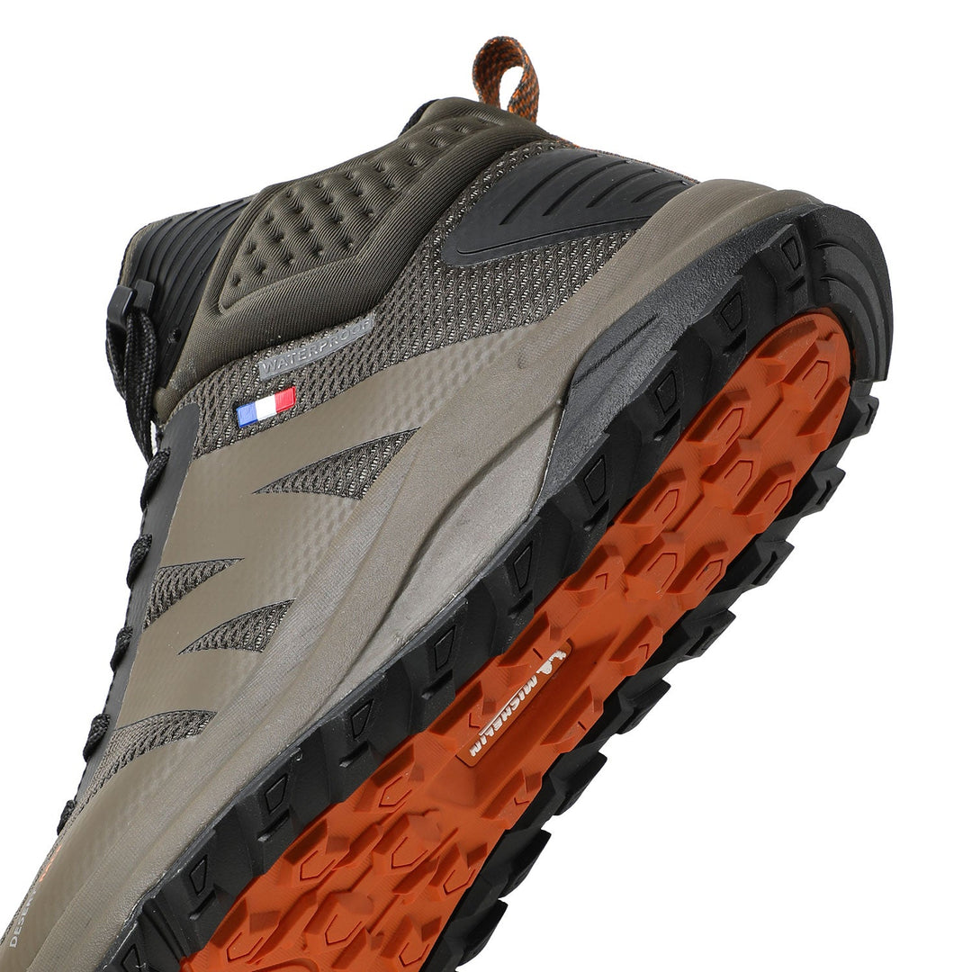 Botín Outdoor Waterproof Caña Alta Hombre Kaki Michelin Dr39