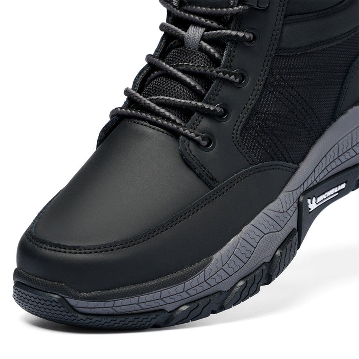 Botín Caña Alta Hombre Negro Gris Michelin Df08