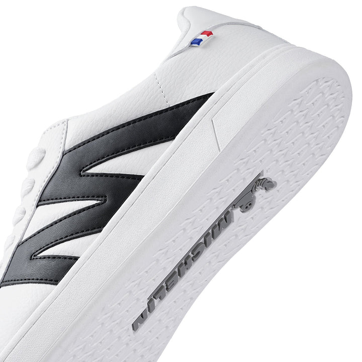 Zapatilla Urbana Blanco Negro Para Mujer Michelin Mujer Ps20