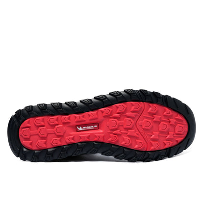 Botín Outdoor Impermeable Hombre Gris Y Negro Michelin Dr19