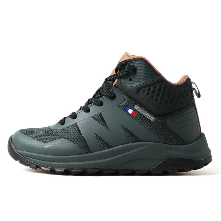 Botín Outdoor Waterproof Caña Alta Mujer Verde Michelin Dr39