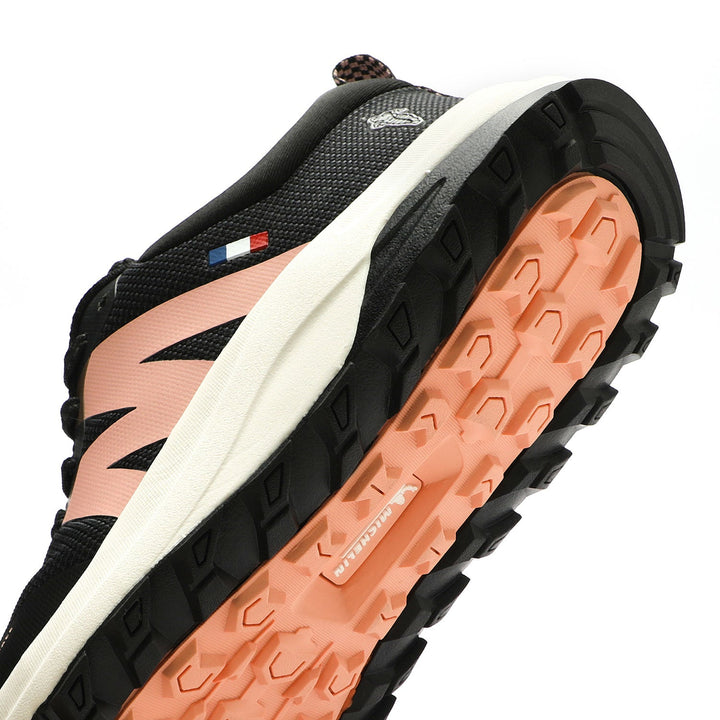 Zapatillas Trail Running Mujer Negro Y Damasco Michelin Dr40
