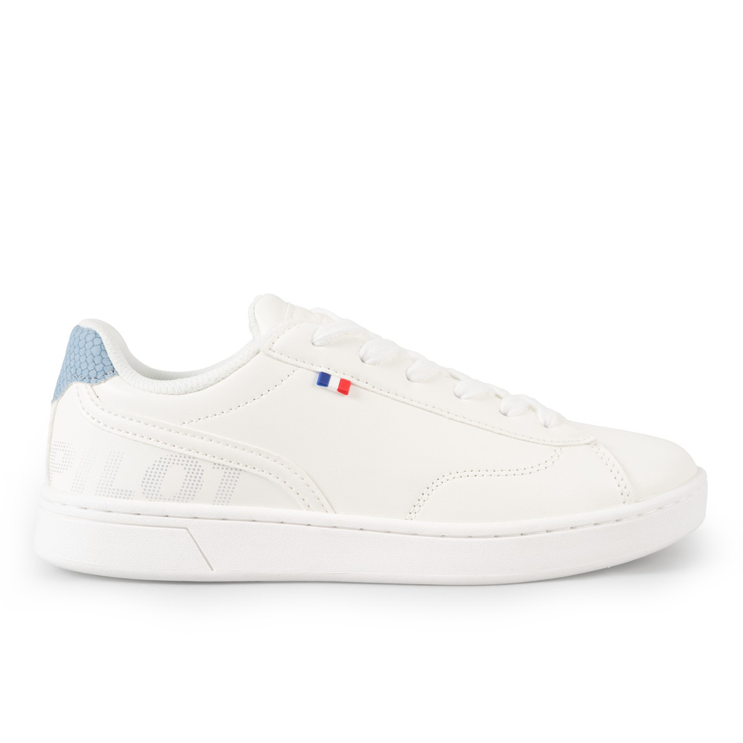 Zapatilla Urbana Mujer Color Blanco y Azul Michelin PS14