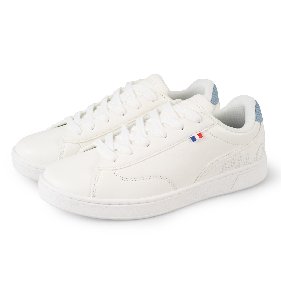 Zapatilla Urbana Mujer Color Blanco y Azul Michelin PS14