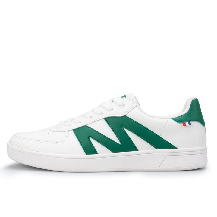 Zapatillla Urbana Hombre Color Blanco y Verde Michelin PS20