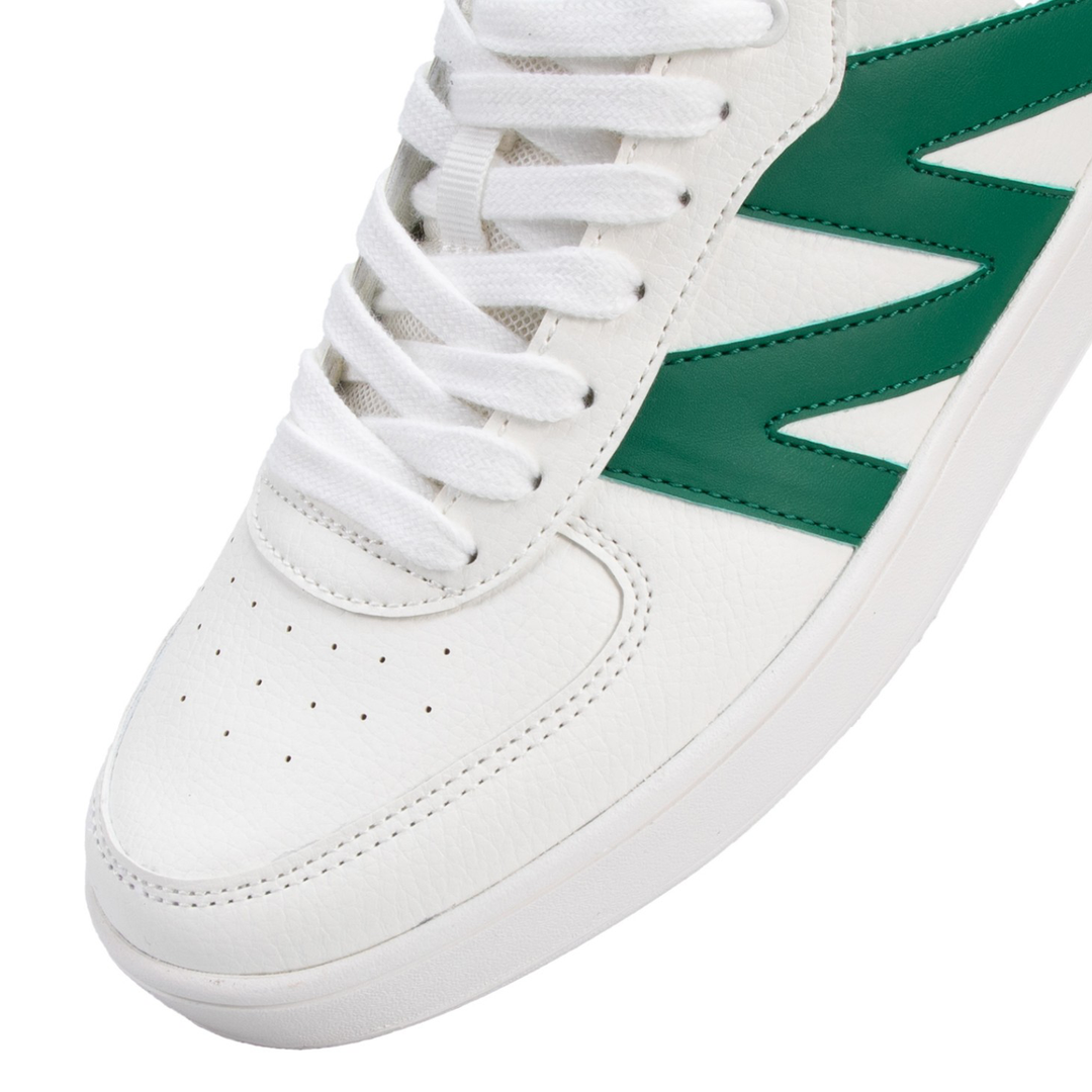 Zapatillla Urbana Hombre Color Blanco y Verde Michelin PS20