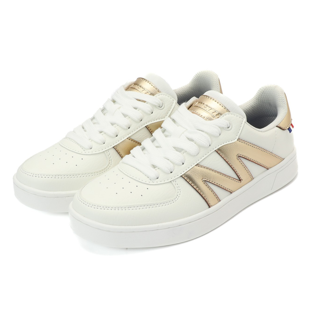 Zapatilla Urbana Mujer Color Blanco y Dorado Michelin PS20