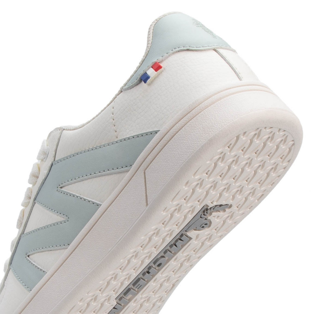 Zapatillla Urbana Mujer Color Blanco y Celeste Michelin PS20
