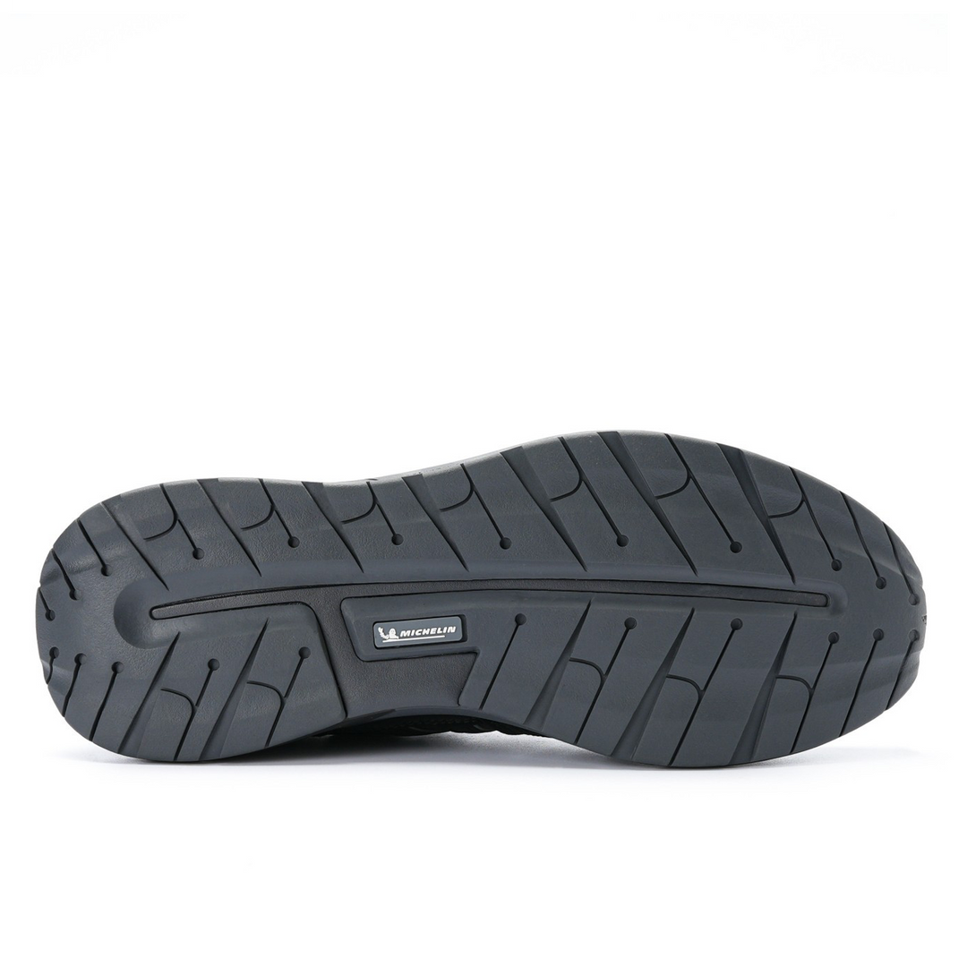 Zapatillla Urbana Hombre Color Negro y Gris Michelin PU20