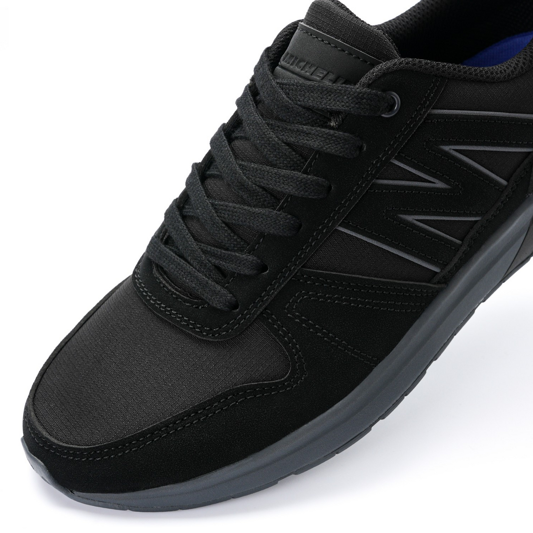 Zapatillla Urbana Hombre Color Negro y Gris Michelin PU20