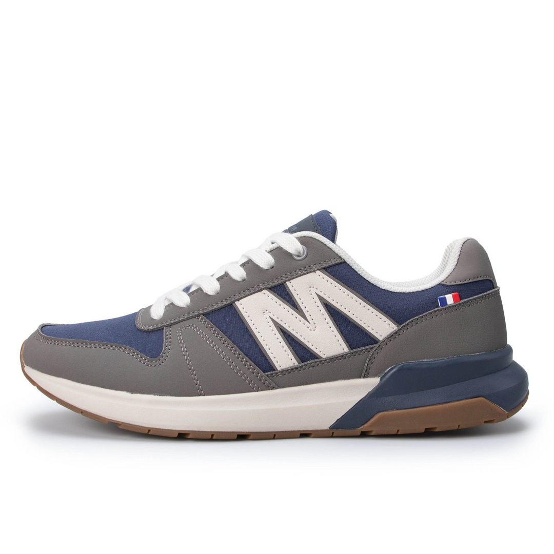 Zapatillla Urbana Hombre Color Azul y Gris Michelin PU20